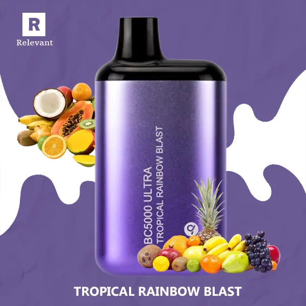 BC5000 Ultra Tropical Rainbow Blast - EB Vapes BC5000 Ultra Tropical Rainbow Blast - EB Vapes