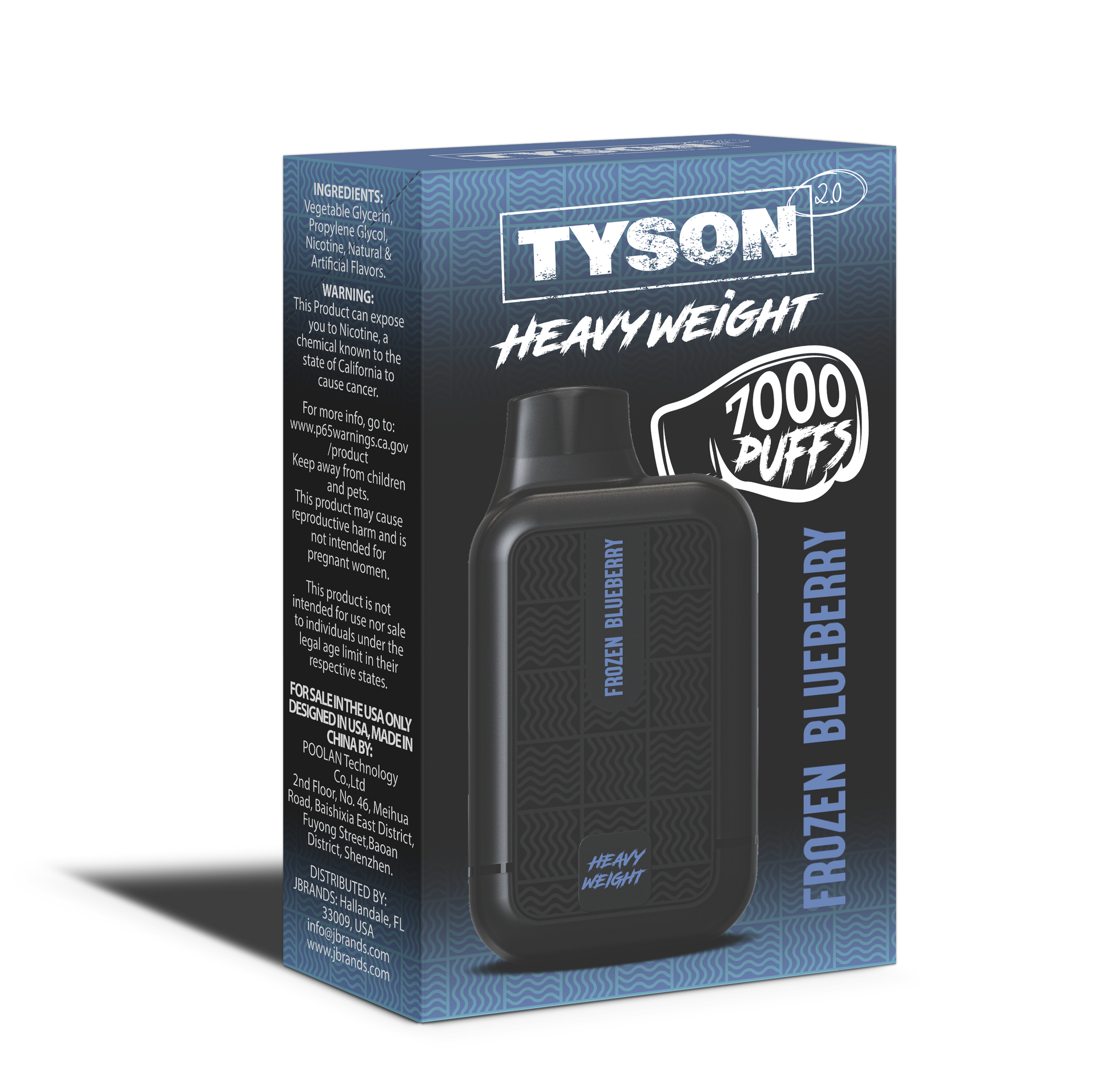 Frozen Blueberry Tyson 2.0 Heavy Weight