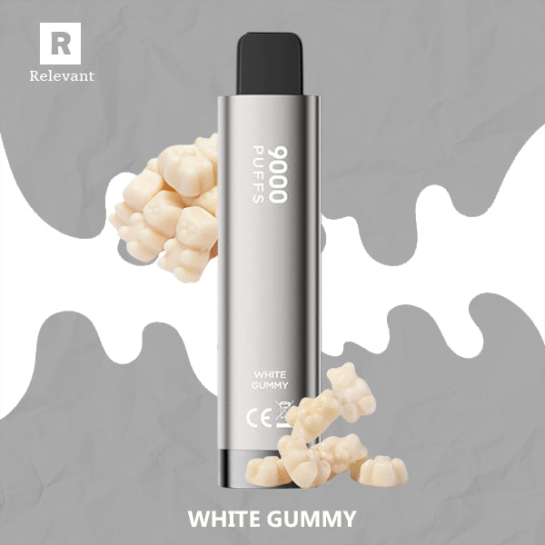 White Gummy HQD Cuvie Plus 2.0
