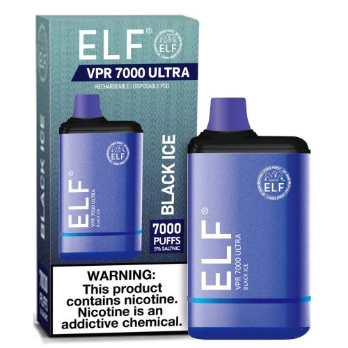 Black Winter Elf Bar Flavor Black Ice ELF VPR 7000 Ultra Elf Bar Flavors Vape papa Black Winter Elf Bar Flavor Black Ice ELF VPR 7000 Ultra Elf Bar Flavors Vape papa