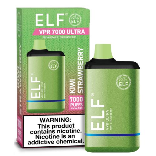 Kiwi Strawberry ELF VPR 7000 Ultra | 7000 Puffs Kiwi Strawberry ELF VPR 7000 Ultra | 7000 Puffs