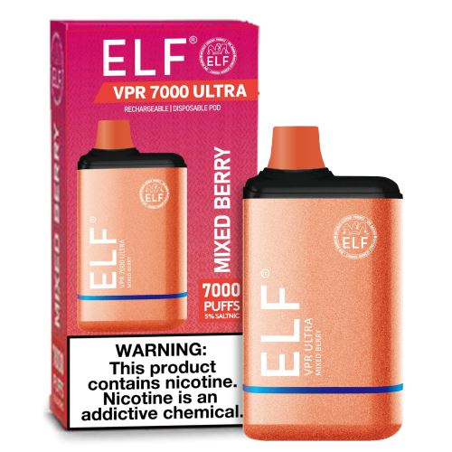 Mixed Berry ELF VPR 7000 Ultra | 7000 Puffs Mixed Berry ELF VPR 7000 Ultra | 7000 Puffs