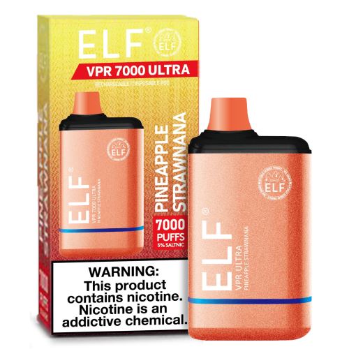 Pineapple Strawnana ELF VPR 7000 Ultra | 7000 Puffs Pineapple Strawnana ELF VPR 7000 Ultra | 7000 Puffs