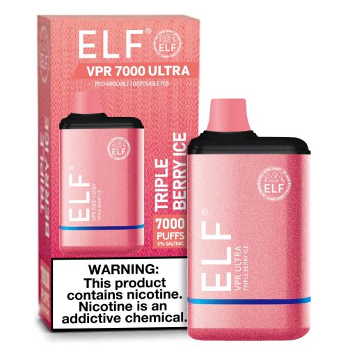 Triple Berry Ice ELF VPR 7000 Ultra | 7000 Puffs Triple Berry Ice ELF VPR 7000 Ultra | 7000 Puffs