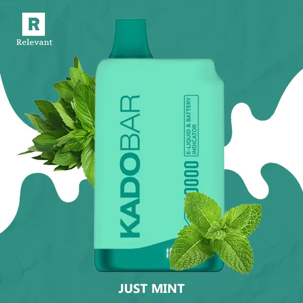Kado Bar KB10000 Just Mint  Refreshing Minty Energy Bar