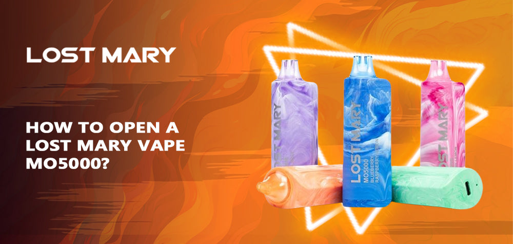 lost mary vape how to use Open a MO5000: A Comprehensive Guide Nicotine Product Color:Teal HQD Cuvie Slick Pro
