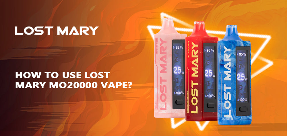 How To Use Lost Mary MO20000 Vape?