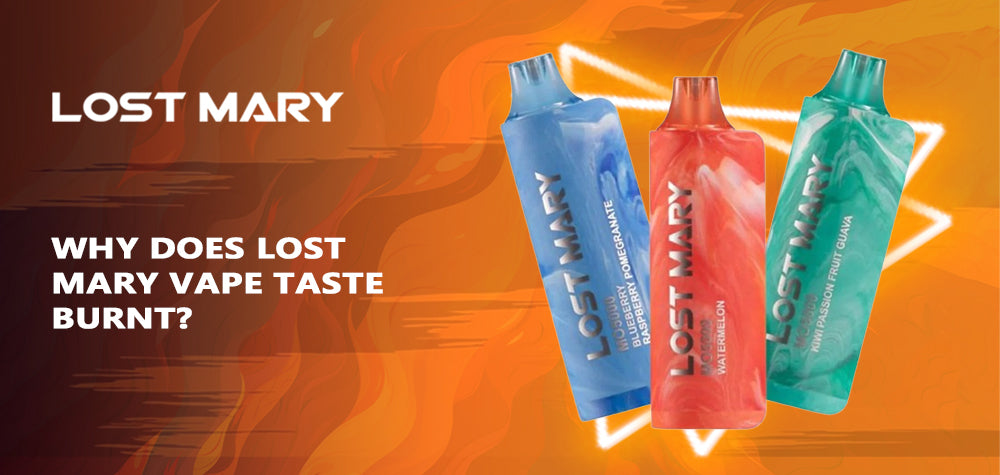 lost mary losing flavor Why Does Vape Taste Burnt? wave9 Flavor:watermelon pitaya+apple pear +passion fruit kiwi lime Comparison Between SMOK Novo
