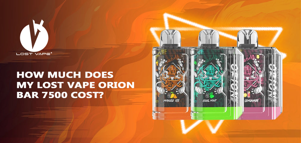 orion bar lost vape 7500 How Much Does My Cost? Sweet and Fruity Disposable Vape Flavor:Cherry Hype Blue Razz Cotton Candy