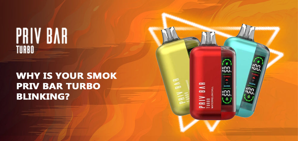 Why Is Your Smok Priv Bar Turbo Blinking?