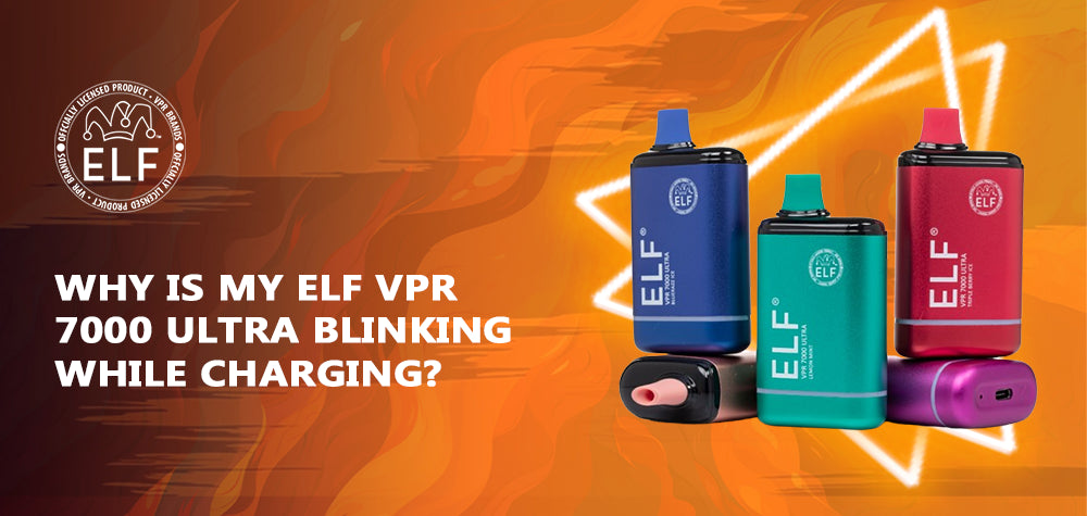 Why is My ELF VPR 7000 Blinking While Charging?