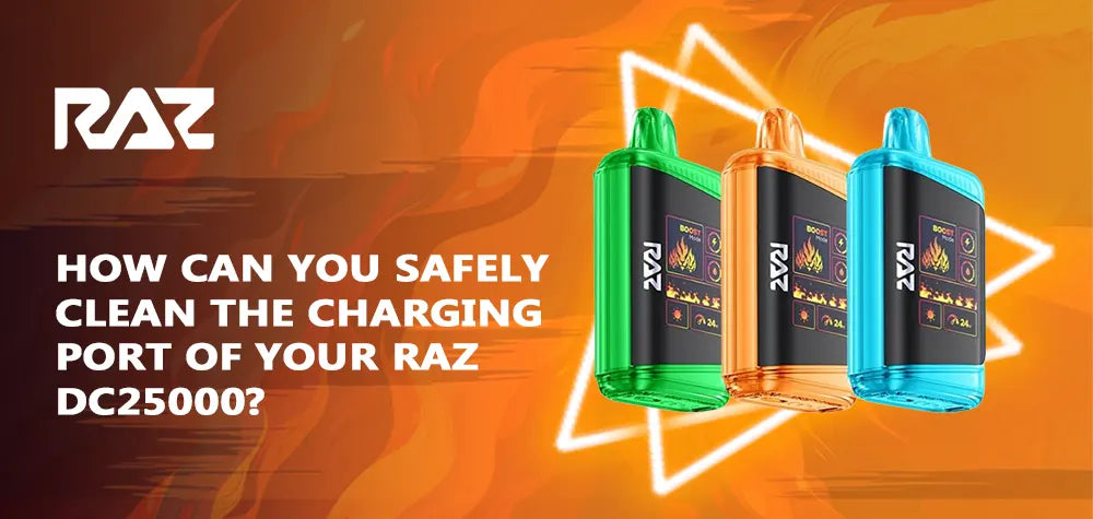 How Can You Safely Clean The Charging Port Of Your Raz DC25000?