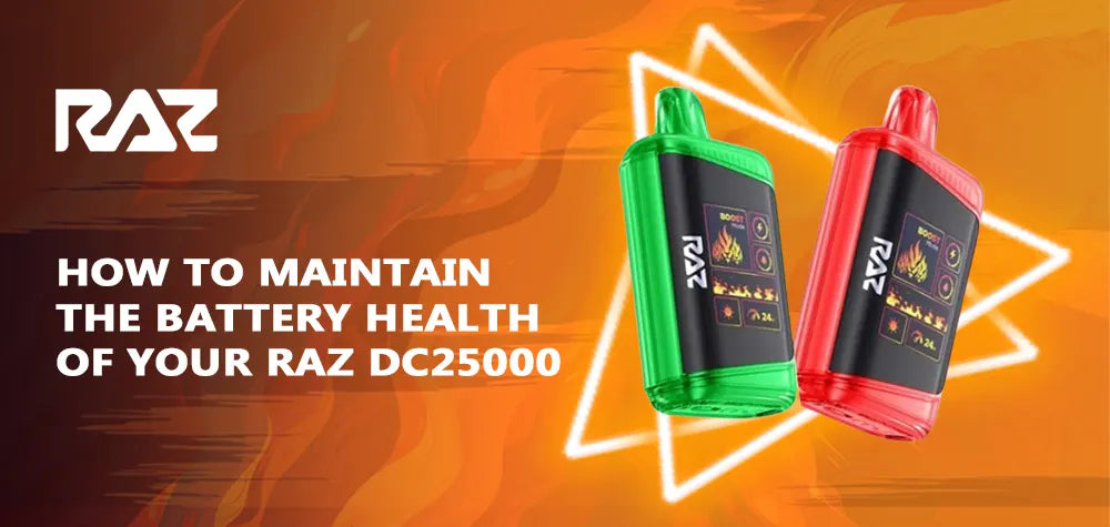 How To Maintain The Battery Health Of Your Raz DC25000?