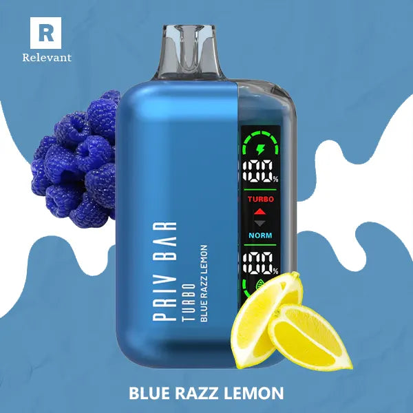 Blue Razz Lemon Smok Priv Bar Turbo