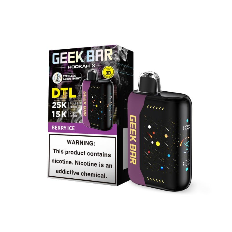 Berry Ice Geek Bar Hookah X 25K