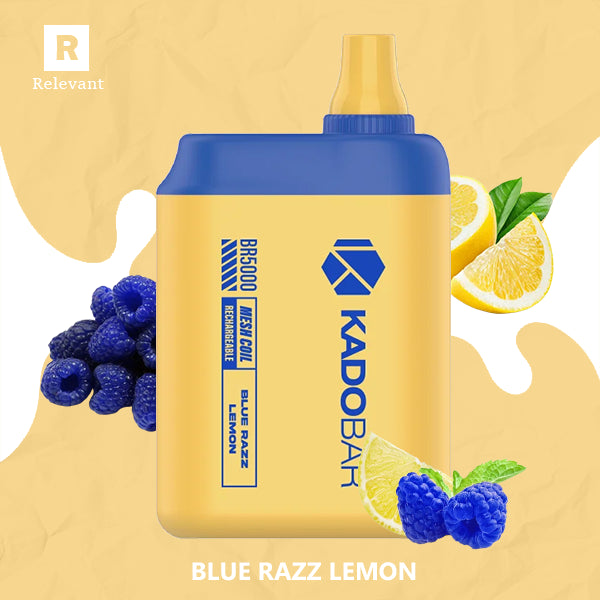 blue razz lemon vape Kado Bar BR5000 state-restricted Flavour:Apple Pear Holy Smokes | The