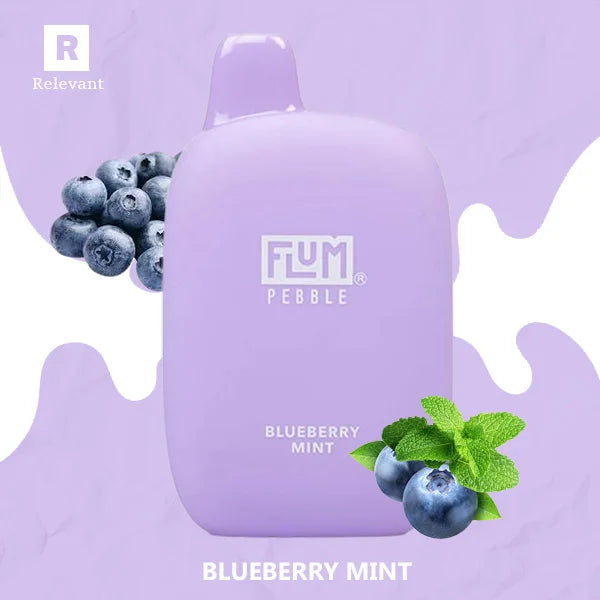 Blueberry Mint Flum Pebble