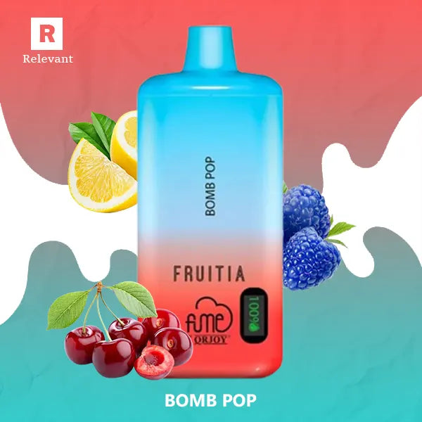 Bomb Pop Fruitia x Fume