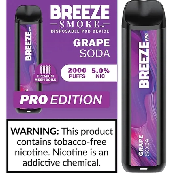 Breeze Pro Grape Soda