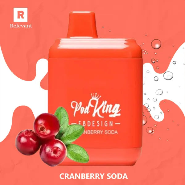 Pod King Cranberry Soda