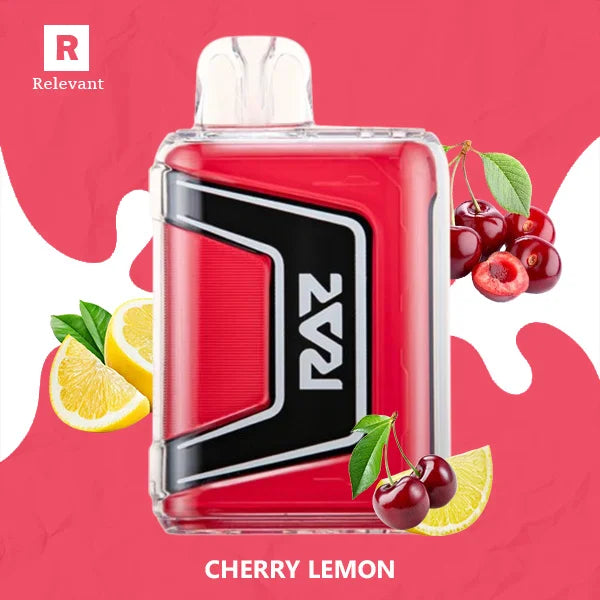 raspberry lemonade raz vape Cherry Lemon TN9000 Colour:Knight Black Vuse Alto Pods – Disposable Pod