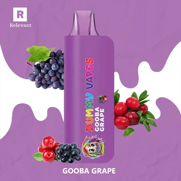 Gooba Grape Dummy Vapes 8000