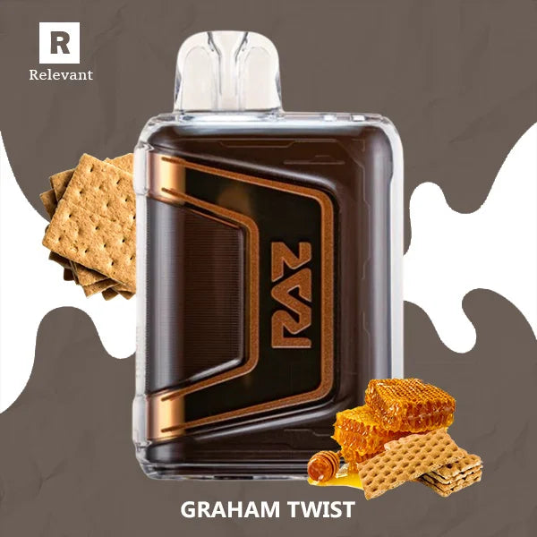 graham cracker raz vape Twist TN9000 Choose Flavor:Pink Lemonade Slush (discontinued) THCA Restricted Pressure Pack Blue Raspberry