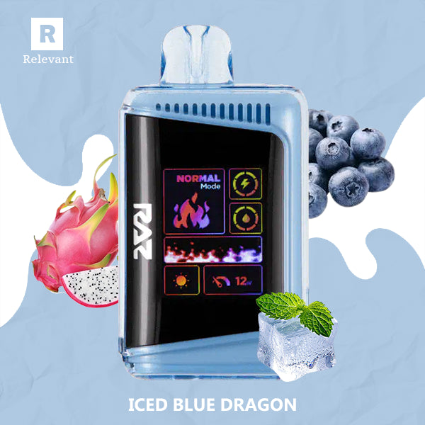 Iced Blue Dragon Raz DC25000