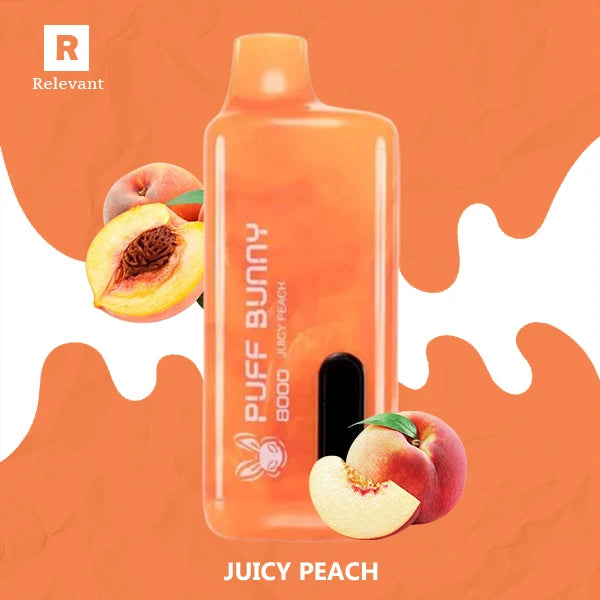 Juicy Peach Puff Bunny 8000