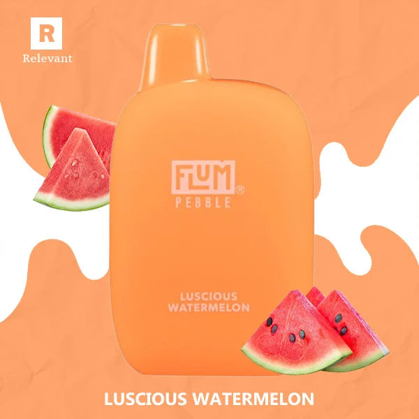 Luscious Watermelon Flum Pebble