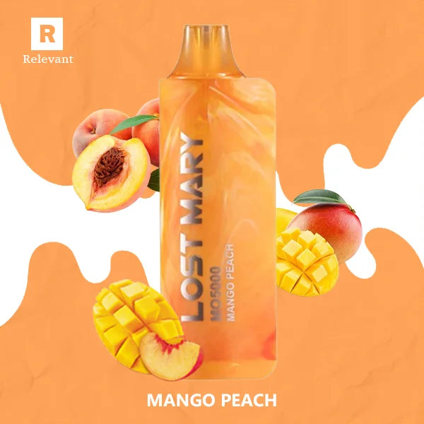 lost mary vape mango Peach MO5000 Color:[External Battery] Rainbow $0-$100 Lost Mary MO 5000