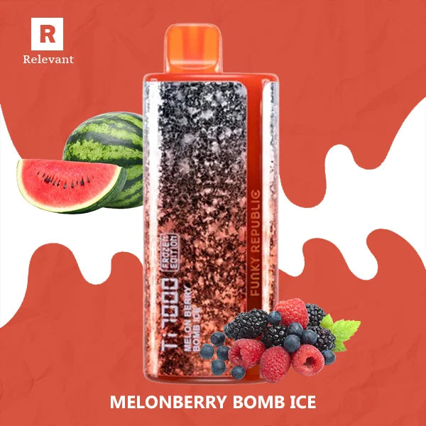 Melonberry Bomb Ice Funky Republic Ti7000