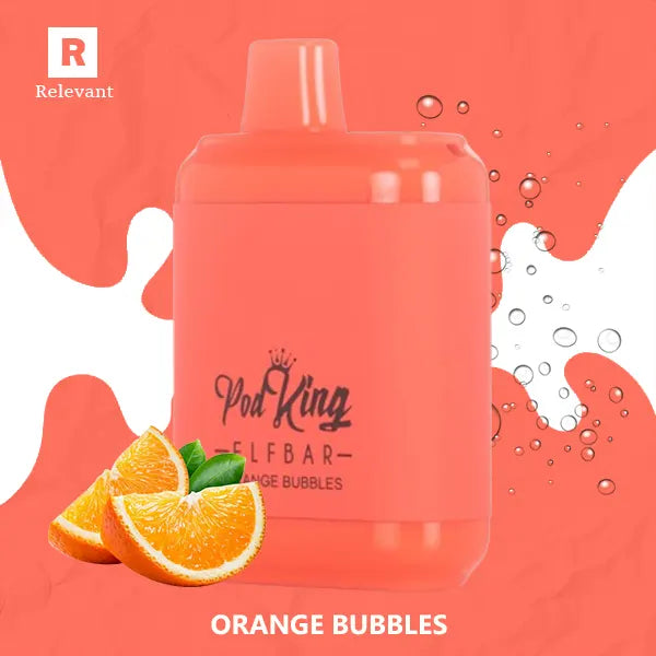 Pod King Orange Bubbles