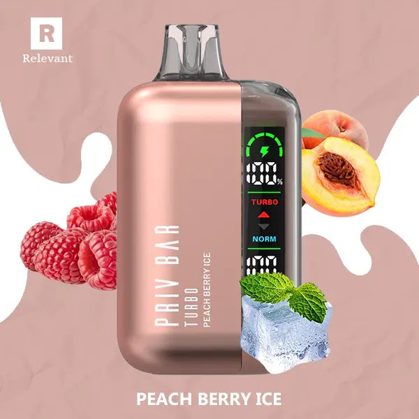 Peach Berry Ice Smok Priv Bar Turbo