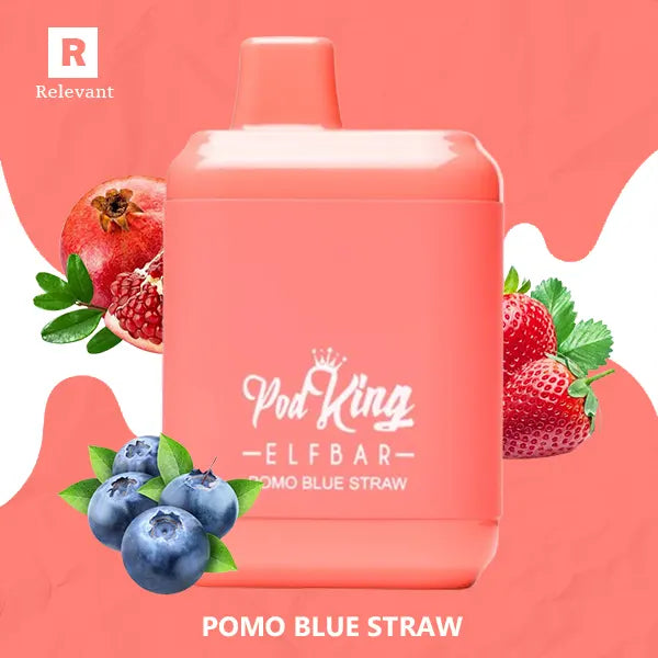 Pod King Pomo Blue Straw