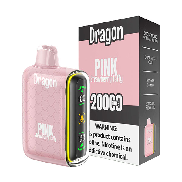 Pink Strawberry Taffy Dragon 20K