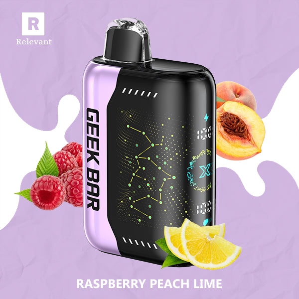 Raspberry Peach Lime Geek Bar Pulse X