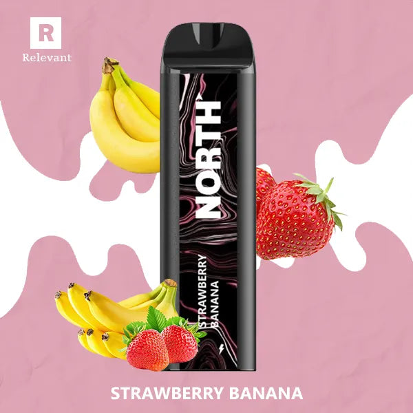 strawberry banana flavor vape North 5000 Variant:Sunshine Icy 1 Gram HHC Vape Pen Switch Mod Disposable Device