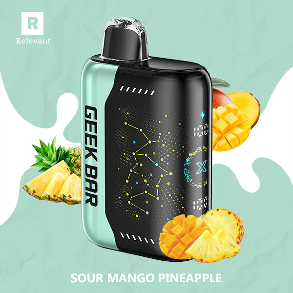 Sour Mango Pineapple Geek Bar Pulse X