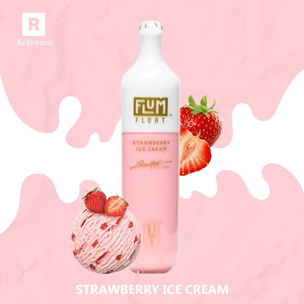Strawberry Ice Cream Flum Float