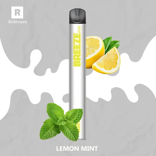Breeze Plus Zero Lemon Mint Flavor - Disposable Vape