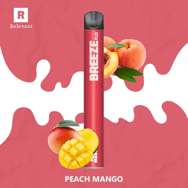Breeze Plus Zero Peach Mango Flavor - Disposable Vape